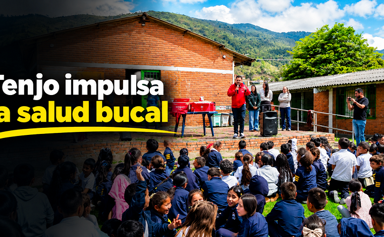 🦷 |Tenjo| entrega 1.200 kits de |higiene oral| a estudiantes, ¿cómo promueve la salud bucal?