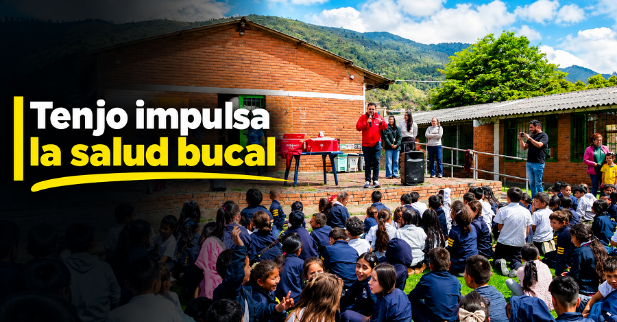🦷 |Tenjo| entrega 1.200 kits de |higiene oral| a estudiantes, ¿cómo promueve la salud bucal?