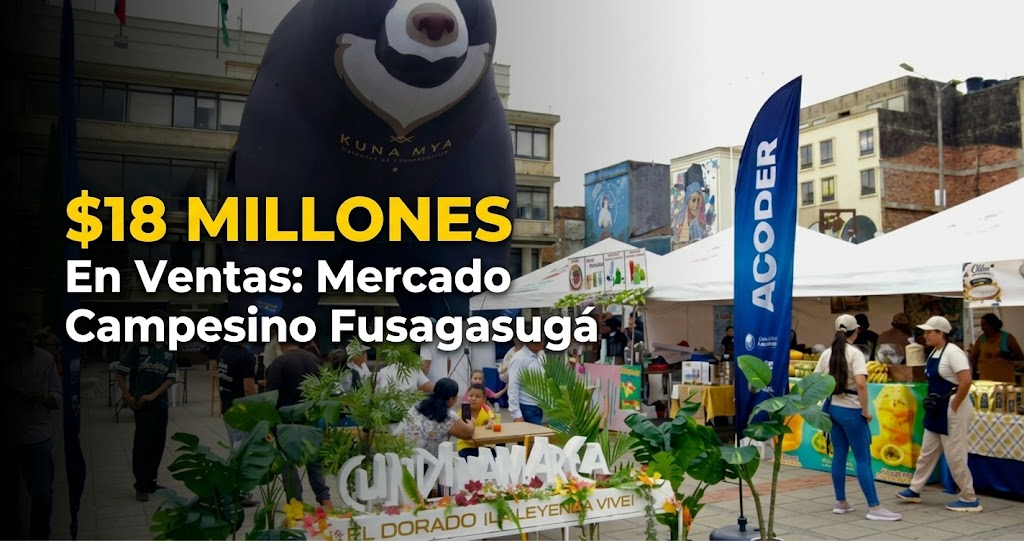 🌱 |Fusagasugá| supera $18 millones en ventas en |Mercado Campesino|: ¿qué municipios participaron?