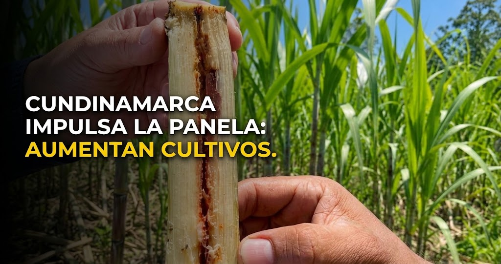 🍯 Cundinamarca fortalece la producción de panela: ¿cuánto aumentaron los cultivos?