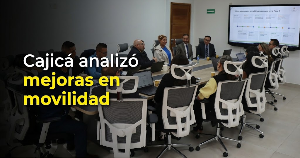 🚸 |Cajicá| analiza temas de |movilidad|: ¿qué se busca mejorar?
